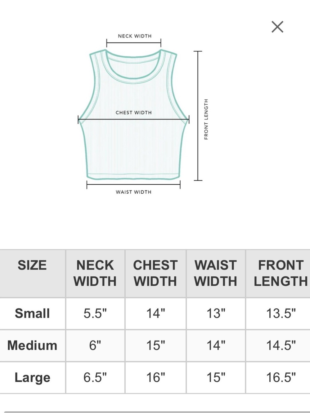 Lotus & Luna Set of Two White & Black Cropped Rio Racerback Ribbed Tanks Small - Picture 6 of 6
